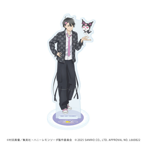 『ハニーレモンソーダ×サンリオキャラクターズ』アクリルスタンド05/高嶺友哉×クロミ(等身イラスト)